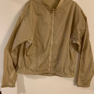 Jil Sander men’s windbreaker beige Jacket.